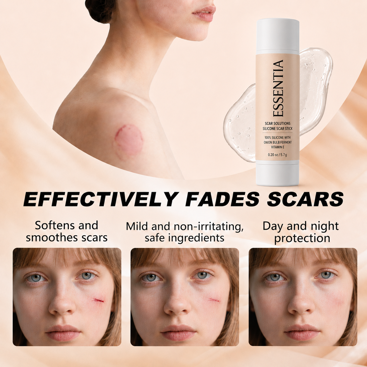 Silicon Scar Removal Stick