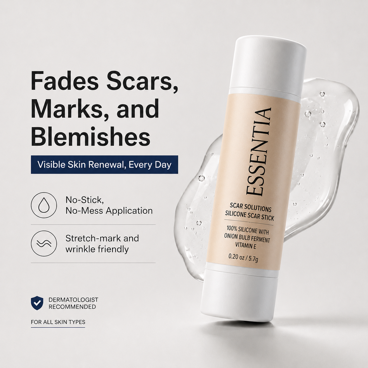 Silicon Scar Removal Stick